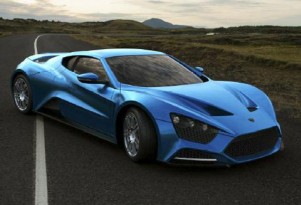 1,250 horsepower Zenvo ST-1 50S in Crystal Blue