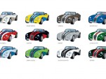 18 different Wiesmann Roadster MF3 Sieger editions