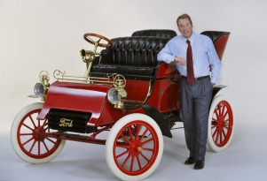 1903 Ford Model A Rear Entry Tonneau and Bill Ford, Jr.