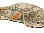 1934 Auto Union Type 52 engineering sketch