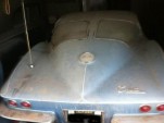 1963 split-window Corvette barn find. Image via Corvette Forum user Bruce at Billet.