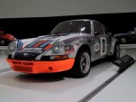 1973 Porsche 911 Carrera RSR on display at the Porsche Museum