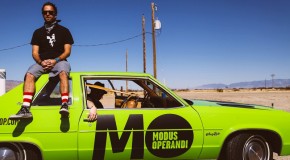 1979 Oldsmobile 98 diesel coupe en route to SwSW 2013 as Modus Operandi company car
