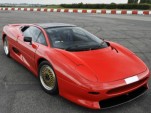 1990 Jaguar XJ220 Prototype No. 2. Images via eBay Motors.