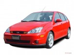 2004 Ford Focus 5dr Sedan HB SVT Angular Front Exterior View