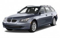 2010 BMW 5-Series 2010 BMW 5-Series 4-door Sports Wagon 535i xDrive AWD Angular Front Exterior View