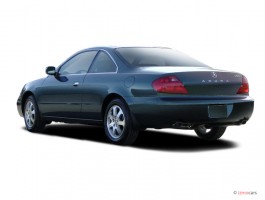 2003 Acura CL 2-door Coupe 3.2L Angular Rear Exterior View