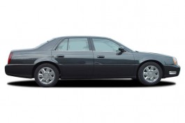 2003 Cadillac DeVille 4-door Sedan DTS Side Exterior View