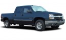 2003 Chevrolet Silverado 1500HD Crew Cab 156.0" WB 4WD LT Angular Front Exterior View