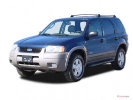 2003 Ford Escape 4-door 103" WB XLS Popular Angular Front Exterior View
