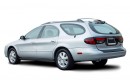 2003 Ford Taurus 4-door Wagon SEL Deluxe Angular Rear Exterior View
