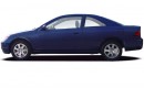 2003 Honda Civic 2-door Coupe EX Auto Side Exterior View