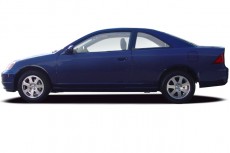2003 Honda Civic 2-door Coupe EX Auto Side Exterior View