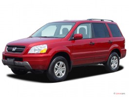 2003 Honda Pilot 4WD EX Auto Angular Front Exterior View