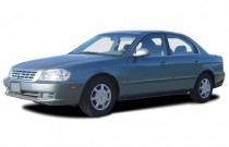 2003 Kia Optima 2003 Kia Optima 4-door Sedan LX Manual Angular Front Exterior View