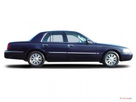 2003 Mercury Grand Marquis 4-door Sedan LS Premium Side Exterior View