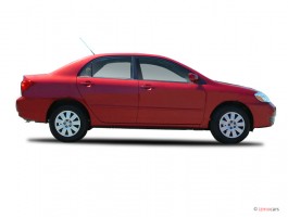 2003 Toyota Corolla 4-door Sedan LE Manual (Natl) Side Exterior View