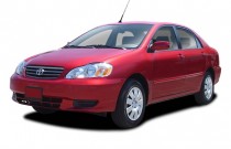2003 Toyota Corolla 2003 Toyota Corolla 4-door Sedan LE Manual (Natl) Angular Front Exterior View