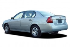 2004 Chevrolet Malibu 4-door Sedan LT Angular Rear Exterior View