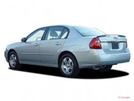 2004 Chevrolet Malibu 4-door Sedan LT Angular Rear Exterior View