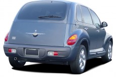 2004 Chrysler PT Cruiser 4-door Wagon GT Angular Rear Exterior View