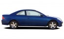 2004 Honda Civic 2-door Coupe EX Auto Side Exterior View