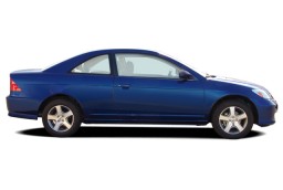 2004 Honda Civic 2-door Coupe EX Auto Side Exterior View