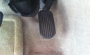 2004 Toyota Prius accelerator pedal after being shortened as part of sudden-acceleration recall
