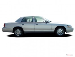 2005 Mercury Grand Marquis 4-door Sedan GS Convenience Side Exterior View