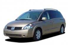 2005 Nissan Quest 4-door Van SL Angular Front Exterior View