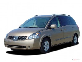 2005 Nissan Quest 4-door Van SL Angular Front Exterior View