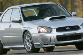 2005 Subaru Impreza Sedan (Natl) WRX STi w/Gold Wheels