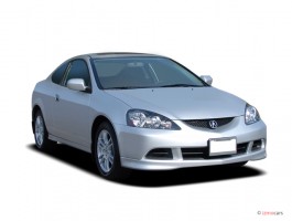 2006 Acura RSX 2-door Coupe AT Leather Angular Front Exterior View