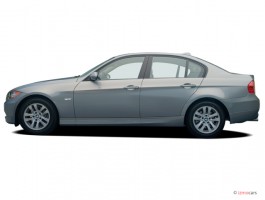 2006 BMW 3-Series 325i 4-door Sedan RWD Side Exterior View