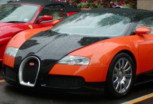 Today's Heinous Car Pics: 2006 Bugatti Veyron, Halloween Edition