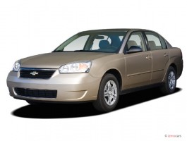 2006 Chevrolet Malibu 4-door Sedan LS w/1LS Angular Front Exterior View