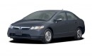 2006 Honda Civic Hybrid CVT Angular Front Exterior View