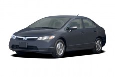 2006 Honda Civic Hybrid CVT Angular Front Exterior View