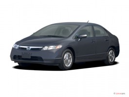 2006 Honda Civic Hybrid CVT Angular Front Exterior View