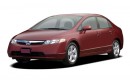2006 Honda Civic Sedan EX AT Angular Front Exterior View