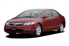 2006 Honda Civic Sedan EX AT Angular Front Exterior View
