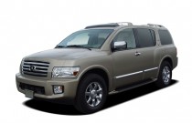 2006 INFINITI QX56 2006 Infiniti QX56 4-door AWD Angular Front Exterior View