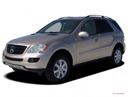 2006 Mercedes-Benz M Class 4-door 4WD 3.5L Angular Front Exterior View