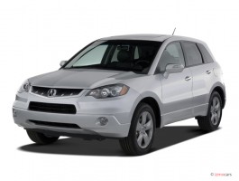 2007 Acura RDX 4WD 4-door Tech Pkg Angular Front Exterior View
