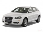 2007 Audi A3 4-door HB Auto DSG FrontTrak Angular Front Exterior View