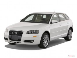 2007 Audi A3 4-door HB Auto DSG FrontTrak Angular Front Exterior View