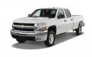 2007 Chevrolet Silverado 2500HD 2WD Crew Cab 153" LT w/1LT Angular Front Exterior View