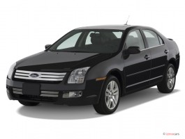 2007 Ford Fusion 4-door Sedan V6 SEL FWD Angular Front Exterior View