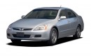 2007 Honda Accord Hybrid 4-door Sedan Angular Front Exterior View