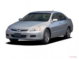 2007 Honda Accord Hybrid 4-door Sedan Angular Front Exterior View